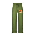 thumbnail image 4 of Puntoco Pantalones casuales largos para hombre, pantalones casuales con estampado de moda para hombre, cintura elástica con bolsillos, pantalones deportivos, 4 of 4