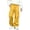 Yellow, variant on Kids Cargo Pants Boys Casual Side Stripe Wide Leg Elastic Waist Drawstring Trousers with Multi Pockets for Daily Outdoor