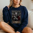 thumbnail image 4 of The Krampus Tarot Card Goth Christmas Shirt – T-Shirt, Hoodie & Sweatshirt – Gothic Holiday Style – Winter Celebrations, 4 of 6