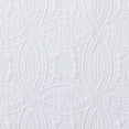 thumbnail image 4 of Chezmoi Collection Austin Queen Oversized Bedspread Set, 3-Piece Lightweight Microfiber Quilted Coverlet for All Seasons, White, 4 of 9