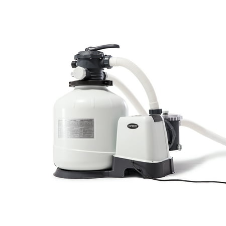 Intex - 3000 Gph Sand Filter Pump W/GFCI (110-120 Volt)