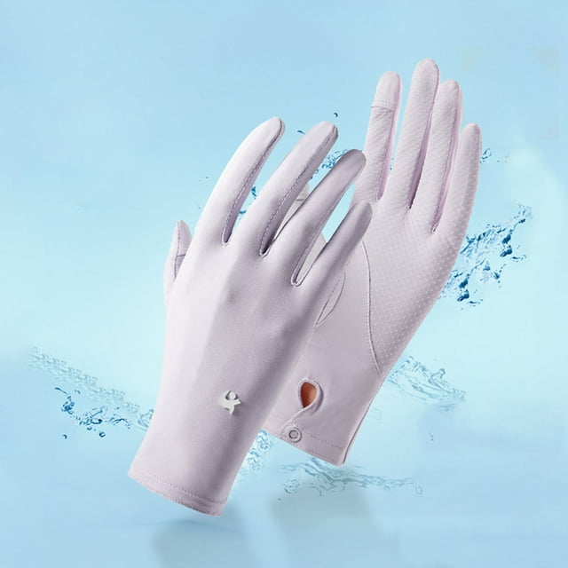 Gants Antidérapants pour Femmes Protection Solaire Protection Gants de Conduite Gants d'Été pour l'Extérieur