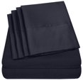 thumbnail image 1 of Sábanas Sweet Home Collection 1500 Supreme Twin Navy, 1 of 7