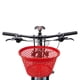 thumbnail image 5 of Cesta de cuadro de bicicleta plegable, estante de carga de bicicleta Cesta de coche eléctrico, desmontable de regalo perro multiusos, cesta d Rojo Cola Cesta para bicicleta, 5 of 7