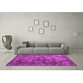 thumbnail image 3 of Ahgly Company Indoor Square Abstract Pink Contemporary Area Rugs, 5' Square, 3 of 4