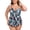 Coconut Tree, variant on RELLECIGA Women's Swimsuit Set V Neck Tankini Top with High Waisted Full Coverage Bottom Two Piece Bathing Suit Size L