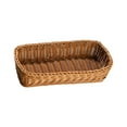 thumbnail image 3 of Cestas De Pan Tejidas, Bandeja De Cubiertos De Ratán De Imitación Para Estantes, Encimeras, 29cm X 13cm X 7cm 29cmx13cmx7cm, 3 of 8