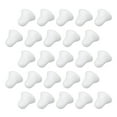 MANLINGDA 40 White Foam Bells for Christmas Tree/Home Decor
