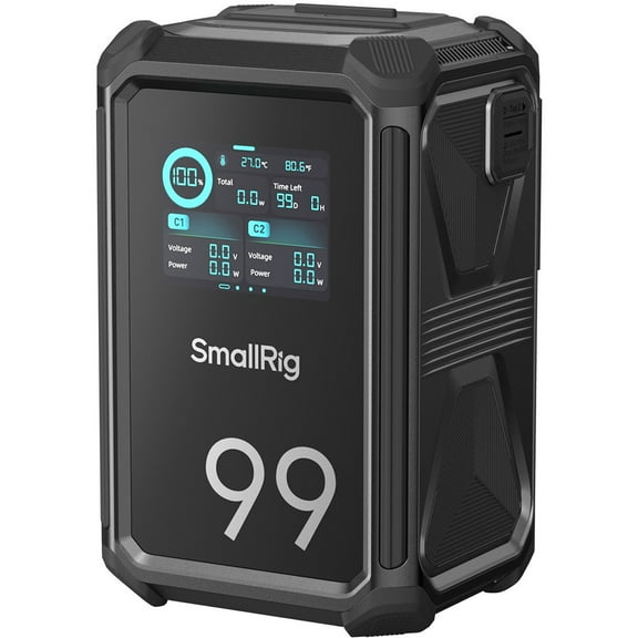 SmallRig X99 99Wh 14.54V 6800mAh X-Touch Smart Triple-Proof Li-Ion V-Mount Battery