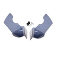 thumbnail image 2 of 1 Juego de protectores de mano para motocicleta, Protector de viento, Deflector de mano, protector de manos compatible con Azul transparente kusrkot Protector de guardamanos, 2 of 8