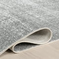 thumbnail image 5 of nuLOOM Argelia Solid Machine Washable Area Rug, 2' 6" x 8', Runner, Argelia Light Grey, 5 of 10