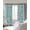 Blue, variant on Alphabet Blackout Curtains for Bedroom/Living Room, Thermal Insulated Kitchen Curtains, Cartoon Colorful Animals Letter Crayon Grommet Darkening Window Treatment Drapes 27.5"x39"x2