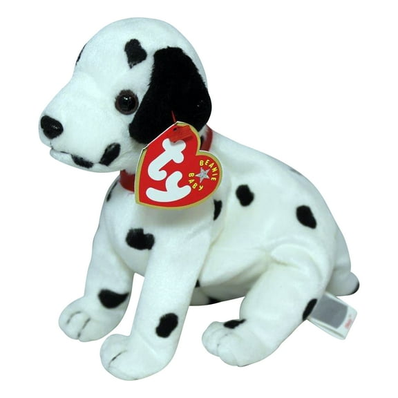 Ty Beanie Baby: Dizzy the Dalmatian -Black ears - Black spots | Stuffed Animal | MWMT