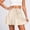 Beige, variant on Tennis Skirts for Women Summer Satin Midi Skirt with Adjustable Waist for Everyday Wear Casual Elegant Wrap Spring Autumn Easy Care Black L