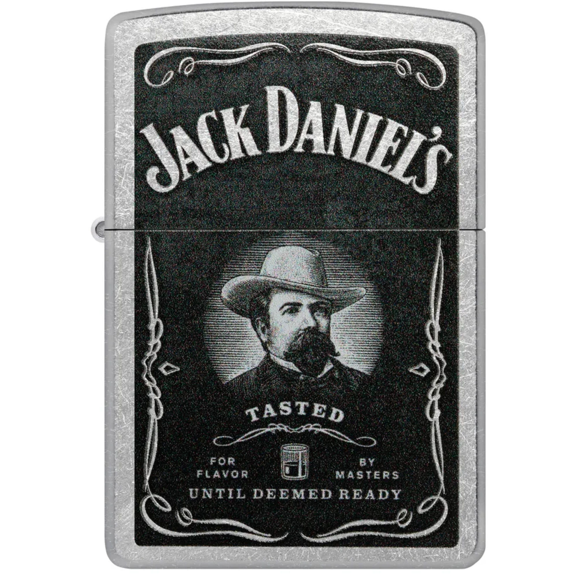 Zippo 48748 Jack Daniel's Design Street Chrome Windproof Lighter