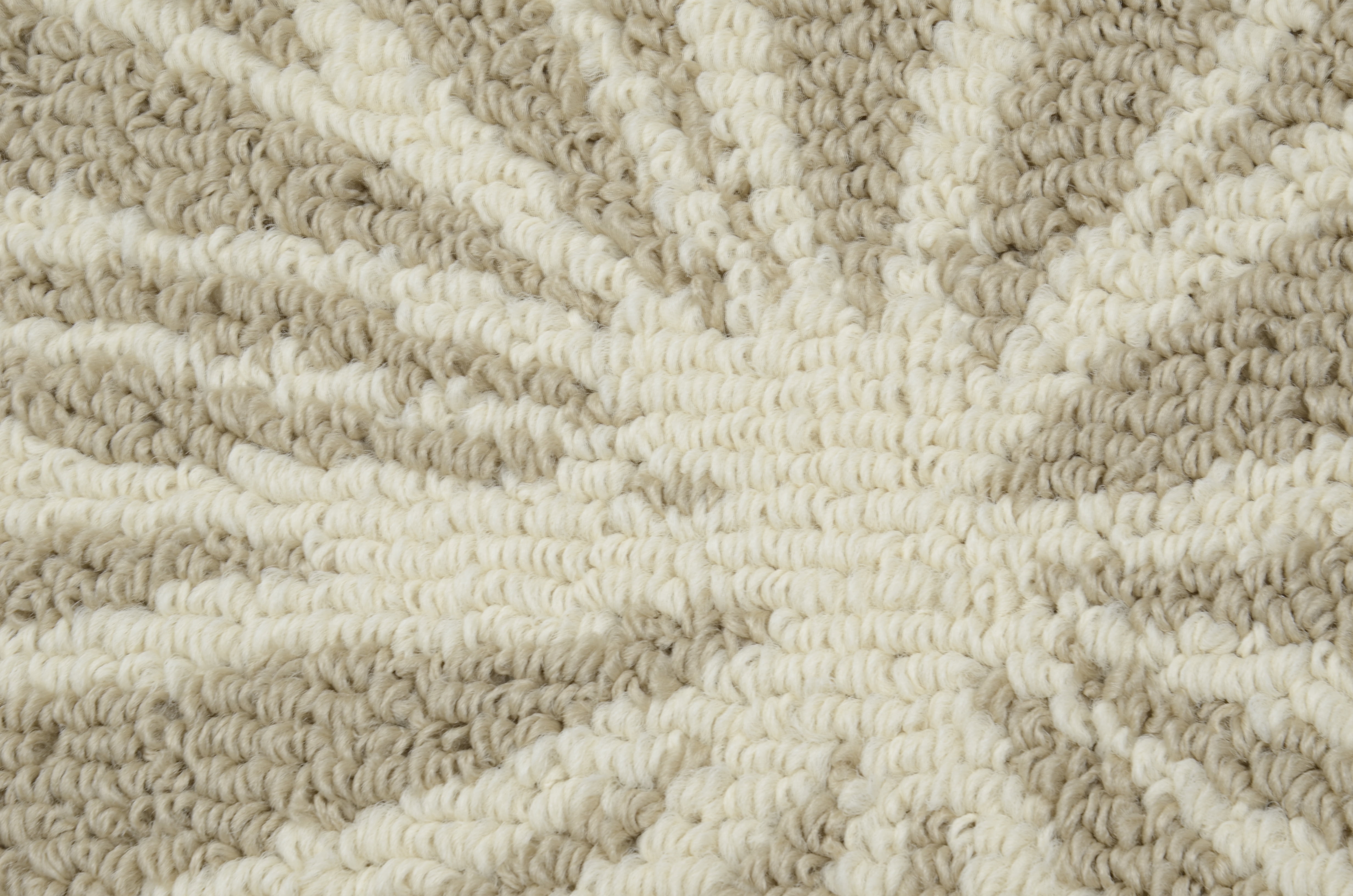 Garland Rug Grand Floral Tan/Ivory Indoor Runner Rug, 2' x 5'