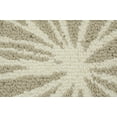thumbnail image 4 of Garland Rug Grand Floral Tan/Ivory Indoor Runner Rug, 2' x 5', 4 of 5