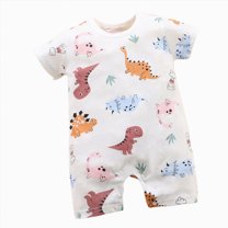 KPOPLK Unisex Baby Boy Girl 2/3 Pack Rompers Long Sleeve 2 Way Zipper One Piece Jumpsuits Clothes Sets(Gold,12-18 Months)