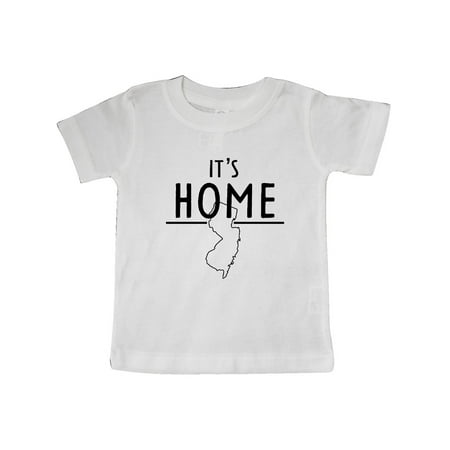 

Inktastic It s Home- State of New Jersey Outline Gift Baby Boy or Baby Girl T-Shirt