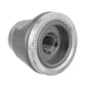 thumbnail image 2 of Tuerca de eje de brida grande para buje de rueda trasera de aleación de aluminio para bicicleta de piñón fijo Titanio, 2 of 8