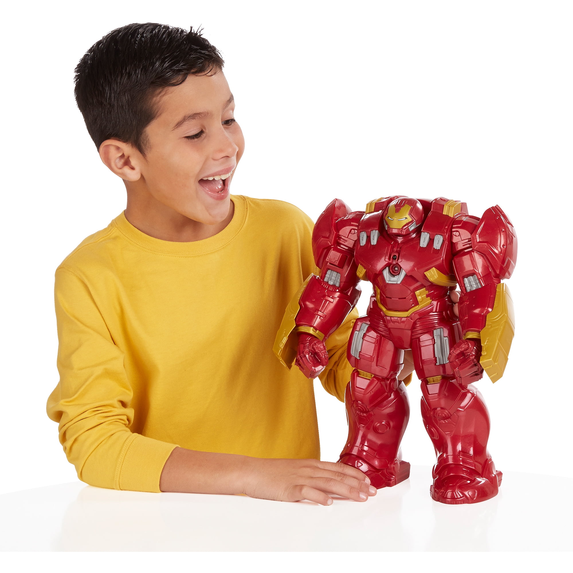 marvel avengers age of ultron interactive hulk buster action figure