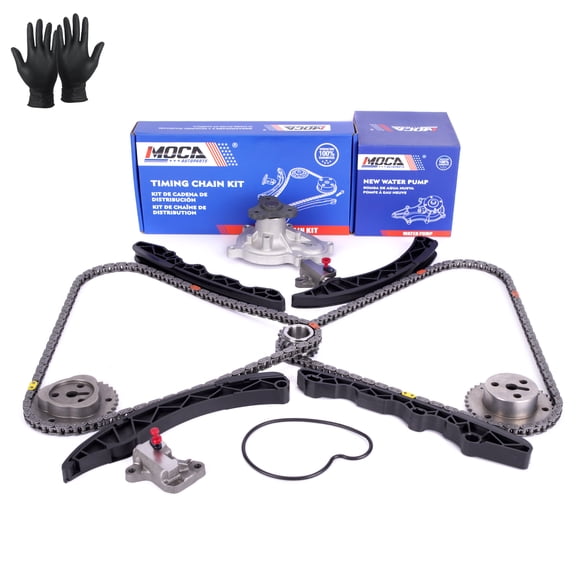 MOCA AUTOPARTS Timing Chain Kit with Water Pump Fit for 2013-2015 Scion FR-S 2.0L & 2012-2015 Subaru Impreza 2.0L