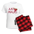 thumbnail image 5 of CafePress - Justmauid Pajamas - Women's Short Sleeve Print T-Shirt and Pants Light Cotton Pajama Set, 5 of 7