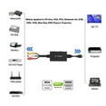 thumbnail image 5 of Convertisseur Rca vers Hdmi avec Câble Hdmi, Convertisseur Av vers Hdmi, Entrée Hdmi Sortie Vidéo Audio Adaptateur pour Sky/dvd/stb vers Hdtvs -FQSWIF, 5 of 5