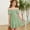 czb# Green431, variant on CUZIBR Girls Youth Summer Dresses Off The Shoulder Solid Color Short Sleeve Smocked Tiered Backless Dress Tween Kids Ruffles High Waist Breathable Ruched Casual Party Beach Dress,Black,8-9 Years