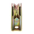 thumbnail image 4 of 2pcs 38mm V-groove fixed pulley galvanized alloy steel track rail pulley for industry, 4 of 4