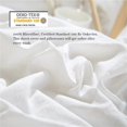 thumbnail image 5 of Duvet Cover White Twin Size Washed Microfiber Bedding Duvet Cover Set Pom Poms Fringe Solid Color Soft and Breathable, 5 of 6