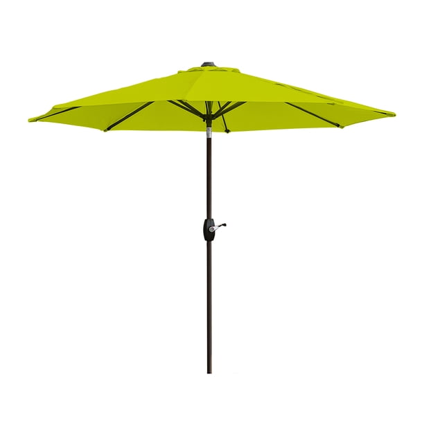 green patio umbrella walmart Formosa Covers 7.5ft aluminum market crank & tilt color Hunter our patio umbrella offers the perfect blend of functionality and elegance Abble 6.5ft Square Outdoor Patio