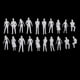 thumbnail image 3 of Figuras de Personas Modelo Sin de 40 Piezas Sunnimix Figura de diorama de simulación, 3 of 8