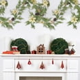 thumbnail image 5 of Christmas Cedar Pine Garland Mantle Fireplace Grapevine Wreath Real Touch Artificial Pine Garland Outdoor Garden Porch Decoration Winter Party favor, 5 of 6
