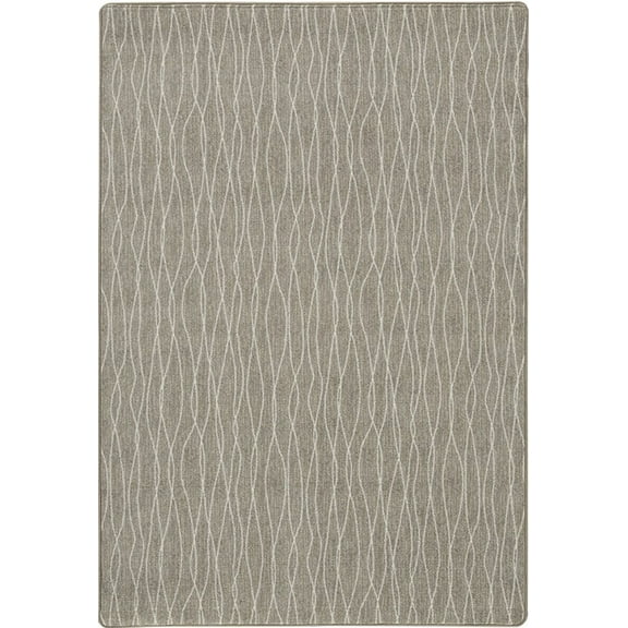 Milliken Ivory Geometric Area Rug Flow II PARCHMENT - Aprx 10' 9" x 13' 2"