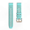 thumbnail image 3 of Rose Gold Striped Silicone QuickFit Band for 20mm Fitness Trackers, 3 of 3