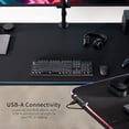 thumbnail image 4 of VIVO Black 71" x 30" Universal Table Top w/ RGB Pad for Sit to Stand Desk Frames, 4 of 9