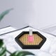 thumbnail image 3 of Bandeja de ratán para servir, centro de , portavelas cosmético, bandeja de maquillaje, bandeja decorativa para Perfume, de ojos, collar de negro Gloria Bandeja de servir, 3 of 5