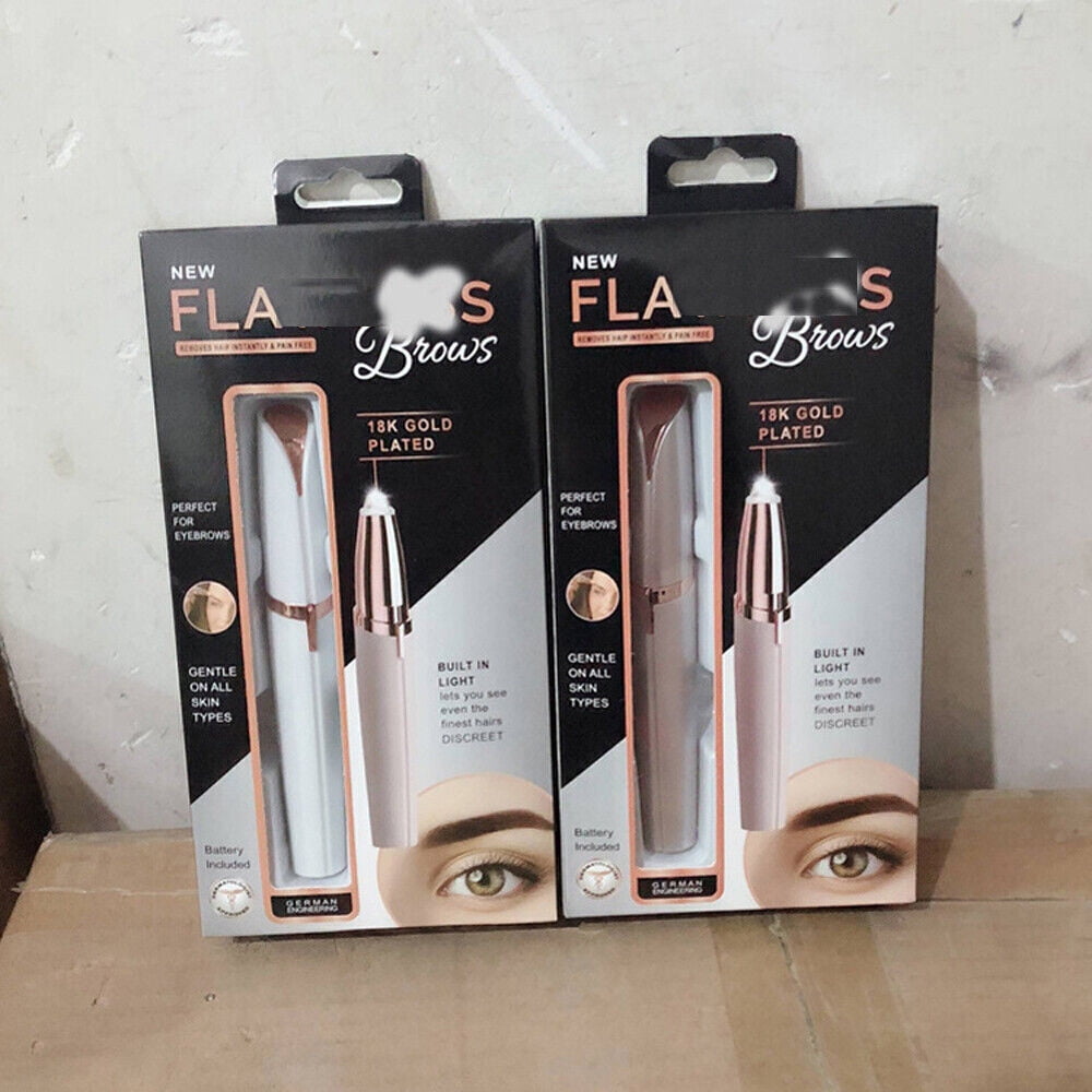 Women's Flawless Brows Facial Hair Remover Electric Eyebrow Trimmer
