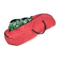 thumbnail image 1 of Santas Bags 9438243 52 x 20 x 20 Po Sac de Rangement d'Arbre de Noël Roulant Rouge - Tissu, 1 of 1