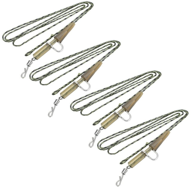 Líderes de plomo para carpas con núcleo de plomo, híbridos de camuflaje reemplazables, para pesca con combinación de LEADCLIP