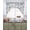 Blue, variant on Retro Spring Floral Swag Valances for Windows, Small Curtains Drapes, Vintage Summer Botanical Farmhouse Kitchen Window Curtains Over Sink Window Treatment Valance for Bedroom/Bathroom 56"x36"