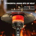 Pamapic Brown 48000 BTU Propane Patio Outdoor Heater