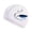 White, variant on QiHongYan High Elasticity Swimming Cap Keeps Hair Clean Breathable Fit Both Long Hair Short Hair, Swim Caps Woman Girls Men Kids One Size Hat