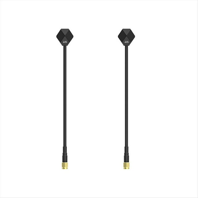 2piezas 5.8GHz FPV Antena SMA 2.4dBi LHCP/RHCP Antena 100MM/150MM para FPV Racing Drone Accesorios Parte A