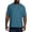 TEAL, variant on Big and Tall Essentials by DXL Men's Pique Mesh Short-Sleeve Polo Shirt, Total Eclipse, 2XL