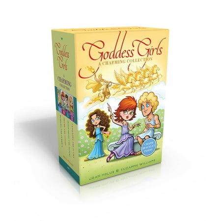 The Goddess Girls Charming Collection Books 9-12 (Charm Bracelet Included!) : Pandora the Curious; Pheme the Gossip; Persephone the Daring; Cassandra the (Best Gossip Girl Scenes)