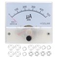 thumbnail image 2 of Current Measuring Instrument 85C1 DC 0~500UA ABS Pointer Ammeter Ampere Meter Panel High Accuracy Current Meter, 2 of 8