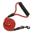 thumbnail image 1 of Correa Reflectante para Perros y Gatos en Color Rojo, Ideal para Paseos Nocturnos con Seguridad y Comodidad, Hecha de Nylon Duradero, Longitud de 118 cm, Incluye Empaque Plástico Protector., 1 of 6