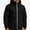 Black, variant on Men's Breathable Softshell Jacket Wind-Resistant for Urban Commuting Black M